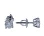 0.29 Ct. T.W. Diamond Studs In 14 Karat White Gold