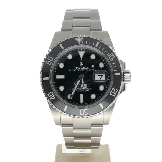 Rolex Submariner Stainless-steel 126610LN Black Dial Men's 41-mm Automatic-self-wind Sapphire crystal. Swiss Made Wristwatch