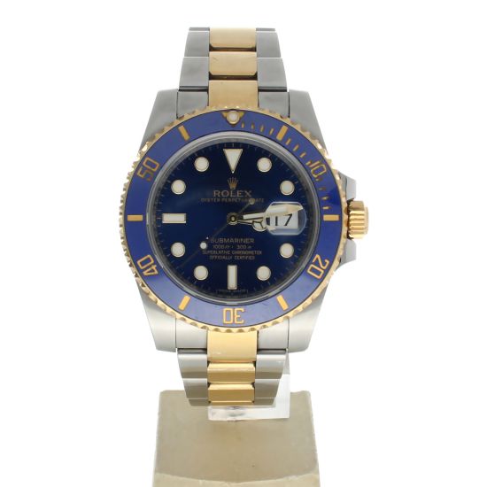 Rolex Submariner Stainless-steel 116613LB Blue Dial Men's 40-mm Automatic self-wind Sapphire crystal. Swiss Made Wristwatch