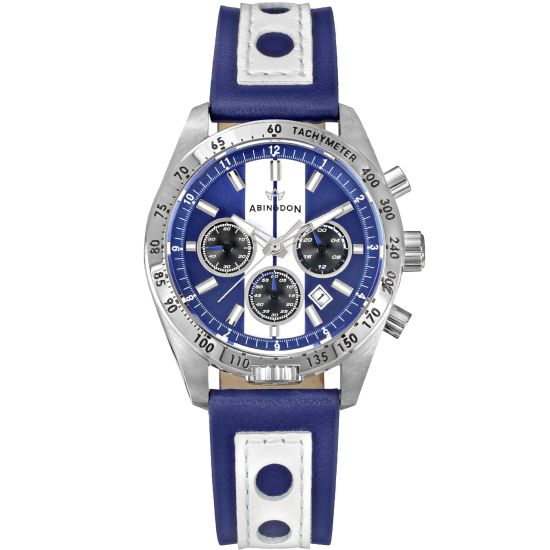 Abingdon Women Jordan Cobra Tachy Watch with Camel Leather Strap