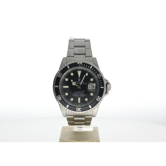 Rolex Submariner (Vintage) Stainless-steel 1680 Black Dial Mens 40-mm Automatic-self-wind Acrylic crystal. Swiss Made Wrist Watch