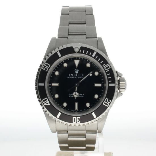 1992 Rolex Submariner (no date) Stainless-steel 14060 Black Dial Mens 40-mm Automatic-self-wind Sapphire crystal. Swiss Made Wrist Watch