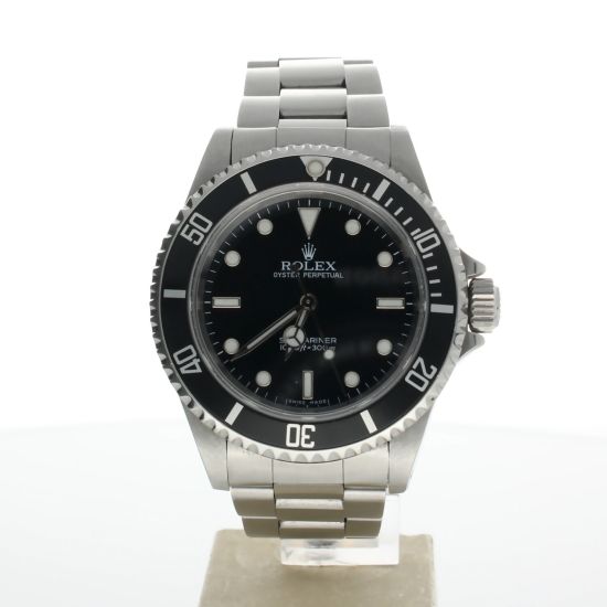 Rolex Submariner (no date) Stainless-steel 14060M Black Dial Mens 40-mm Automatic-self-wind Sapphire crystal. Swiss Made Wrist Watch