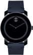 Movado Movado Bold Stainless-steel 3600583 Black Dial Mens 42-mm Quartz Mineral crystal. Swiss Made Wrist Watch