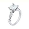 3.91 Ct. T.W. Diamond Ring In 18 Karat White Gold
