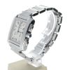 Cartier Tank Francaise Stainless-steel 2653 White Dial Men's 29-mm Quartz Sapphire crystal Wrist Watch
