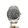 Rolex Date Just II Stainless-steel 116334 Grey Dial Men's 41-mm Automatic-self-wind Sapphire crystal. Swiss Made Wristwatch