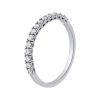 0.26ct Round Diamond Bands 18k White Gold