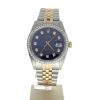 Rolex Datejust 36 Stainless-steel 16013 Blue Dial Men's 36-mm Automatic-self-wind Sapphire crystal. Swiss Made Wristwatch