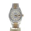 Rolex Datejust 36 Stainless-steel 1601 Mother-of-Pearl Dial Men's 36-mm Automatic-self-wind Sapphire crystal. Swiss Made Wristwatch