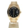 Rolex Day-Date 40 Yellow-gold 228238 Black Dial Men's 40-mm Automatic-self-wind Sapphire crystal. Swiss Made Wristwatch