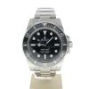 Rolex Submariner (no date) Stainless-steel 114060LN Black Dial Men's 40-mm Automatic-self-wind Sapphire crystal. Swiss Made Wristwatch