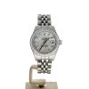 Rolex Date just 26 Stainless-steel 179174 Mother-of-Pearl Dial Women's 26-mm Automatic-self-wind Sapphire crystal. Swiss Made Wristwatch