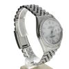Rolex Date just 36 Stainless-steel 16030 Silver Dial Men's 36-mm Automatic-self-wind Sapphire crystal. Swiss Made Wristwatch