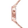 The Abingdon Co Women’s “Elise” Japanese Quartz Stainless Steel Analog Casual Watch (Rose)