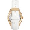 Abingdon Womens Katherine Rose Sun Chronograph ATIS Pilot Watch KA-RSUN with White Leather Strap
