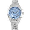 Abingdon Womens Katherine Sky Blue Chronograph ATIS Pilot Watch KA-SBLU