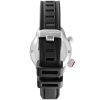 Abingdon Women Jane Mission Tactical Diver's Bezel and Compass Watch with Black Silicone Strap