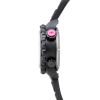 Abingdon Women Nadia Abyss Automatic Dive Watch with Black Silicone Strap
