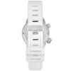 Abingdon Women Nadia Whitewater Automatic Dive Watch with White Silicone Strap