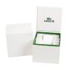 Lacoste Men's 2010765 Lacoste.12.12 Blue Resin Watch with Textured Silicone Band