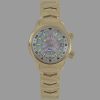 Abingdon Women's Elise Egyptian Gold Tri-Time Travel Watch EL-GOLD