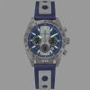Abingdon Women Jordan Cobra Tachy Watch with Camel Leather Strap