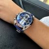 Abingdon Women Jordan Cobra Tachy Watch with Camel Leather Strap