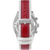 Abingdon Women Jordan Victory Red Tachy Watch with Camel Leather Strap