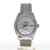 Rolex DateJust 36 Stainless-steel 1601 Mother-of-Pearl Dial Mens 36-mm Automatic-self-wind Sapphire crystal. Swiss Made Wrist Watch