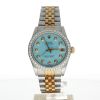 Rolex DateJust 31 Stainless-steel 68273 Blue Dial Womens 31-mm Automatic self-wind Sapphire crystal. Swiss Made Wrist Watch