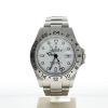 Rolex Explorer II Stainless-steel 16570 White Dial Mens 40-mm Automatic-self-wind Sapphire crystal. Swiss Made Wrist Watch