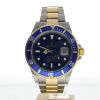2002 Rolex Submariner Stainless-steel 16613 Blue Dial Mens 40-mm Automatic self-wind Sapphire crystal. Swiss Made Wrist Watch