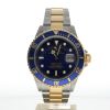 2002 Rolex Submariner Stainless-steel 16613 Blue Dial Mens 40-mm Automatic Sapphire crystal. Swiss Made Wristwatch
