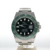 Rolex Submariner Stainless-steel 116610LV Green Dial Mens 40-mm Automatic self-wind Sapphire crystal. Swiss Made Wrist Watch