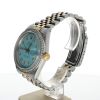 1969 Rolex DateJust 36 Stainless-steel 1601 Blue Dial Mens 36-mm Automatic self-wind Sapphire crystal. Swiss Made Wrist Watch