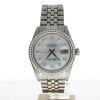 Rolex DateJust 36 Stainless-steel 16030 Mother-of-Pearl Dial Mens 36-mm Automatic self-wind Sapphire crystal. Swiss Made Wrist Watch
