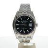 Rolex Date Just 41 Stainless-steel 126334 Black Dial Men's 41-mm Automatic self-wind Sapphire crystal. Swiss Made Wristwatch