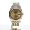 Rolex DateJust 36 SS 116233 Champagne Dial Mens 36-mm Automatic self-wind Sapphire crystal. Swiss Made Wristwatch.