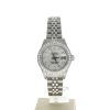 Rolex Date Just 26 Stainless-steel 69160 Mother-of-Pearl Dial Women 26-mm Automatic-self-wind Sapphire crystal. Swiss Made Wristwatch