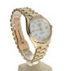 Rolex Date 34 Yellow-gold 1503 Mother-of-Pearl Dial Women's 34-mm Automatic-self-wind Sapphire crystal. Swiss-Made Wrist Watch