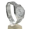 Rolex Datejust 36 Stainless-steel 1601 Mother-of-Pearl Dial Men's 36-mm Automatic-self-wind Sapphire crystal. Swiss Wrist Watch
