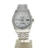 Rolex Datejust 36 Stainless-steel 16014 Mother-of-Pearl Dial Men's 36-mm Automatic-self-wind Sapphire crystal. Swiss-Made Wrist Watch