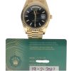 Rolex Day-Date 40 Yellow-gold 228238 Black Dial Men's 40-mm Automatic-self-wind Sapphire crystal. Swiss Made Wristwatch