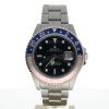 Rolex GMT-Master Stainless-steel 16700 Black Dial Mens 40-mm Automatic-self-wind Sapphire crystal. Swiss Made Wrist Watch