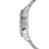 Abingdon Womens Marina Pacific Purple Automatic Diver's Multifunctional Titanium Watch Set MA-PPUR