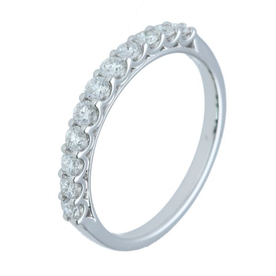 0.46 ct. t.w.t Diamond Full Eternity Band in 18k White Gold. - 202379