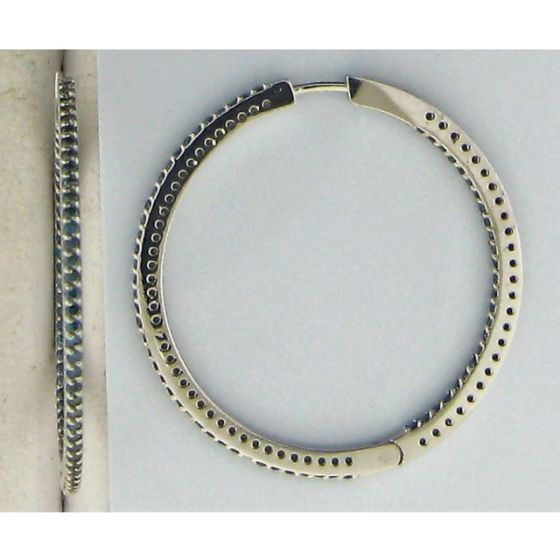 1.00ct Round Diamond Earring in 14k WG-187792