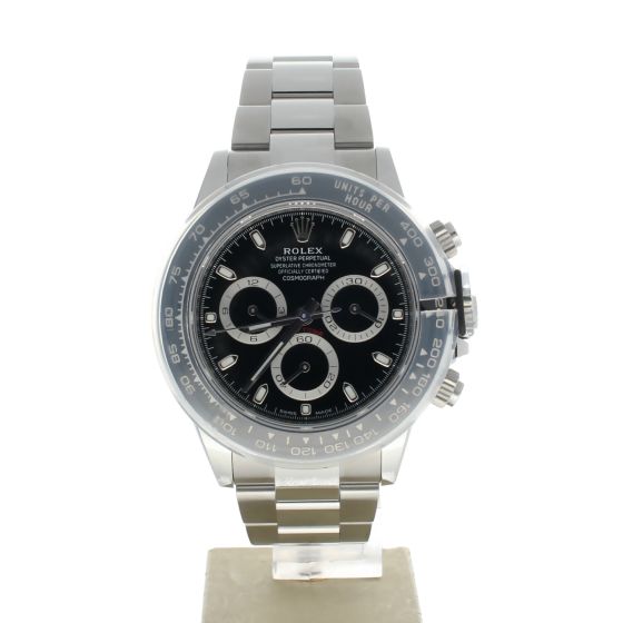 Rolex Cosmography Daytona Stainless-steel 116500 Black Dial Men's 40-mm Automatic self-wind Sapphire crystal. Swiss Made Wristwatch