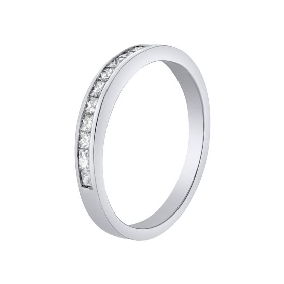 0.33 Ct. T.W. Princess Diamond Eternity Band in 18K White Gold - 141007